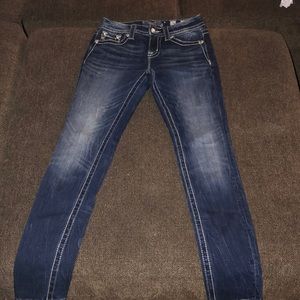 Miss Me size 26 jeans with embellishment